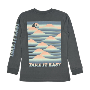 Tiny Whales- TAKE IT EASY LS TEE