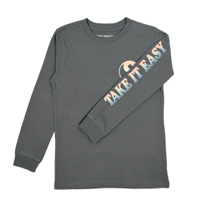 Tiny Whales- TAKE IT EASY LS TEE