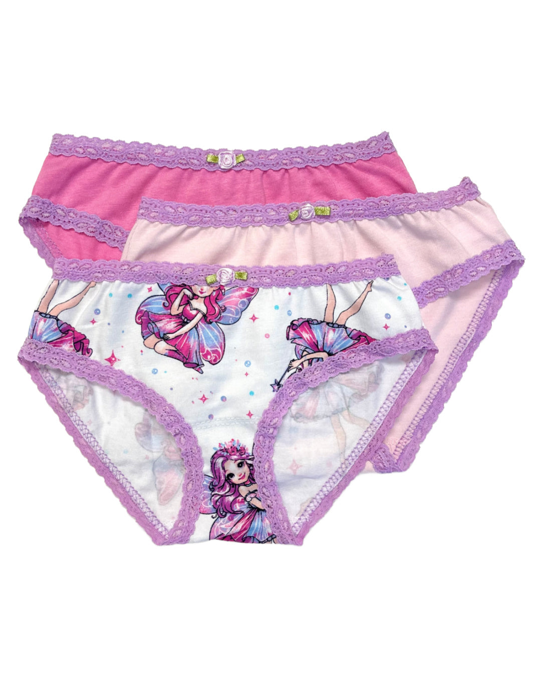 Panties, pack of 3 Girls Purple Panties, pack of 3 Girls Purple