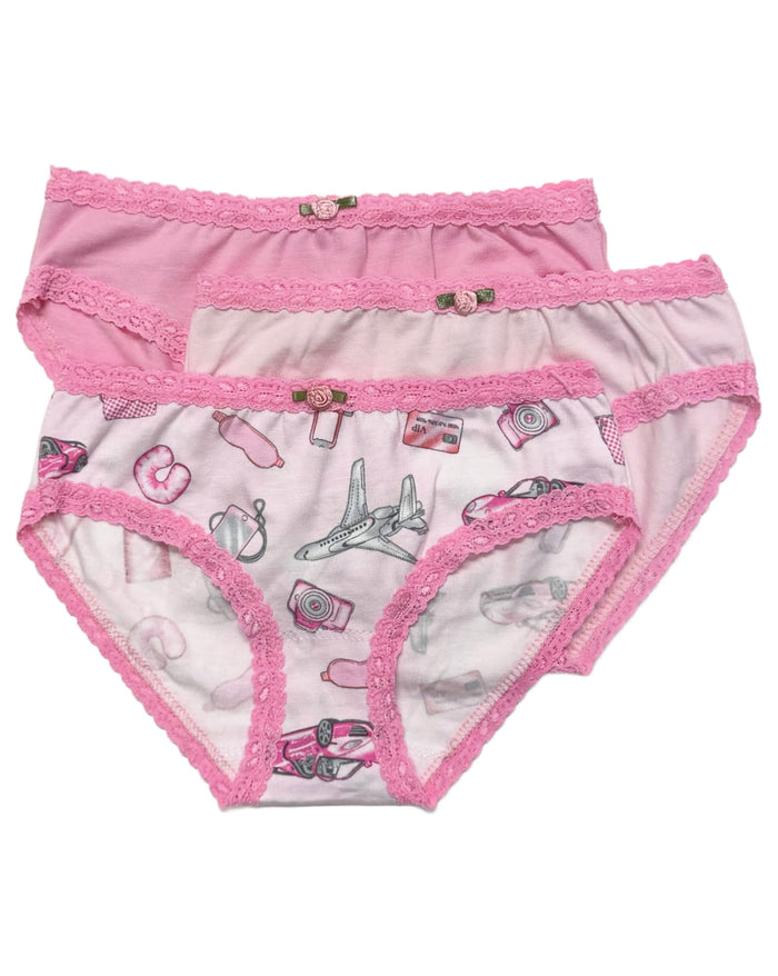 esme- Pink Jet 3-Panty Pack