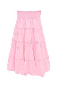 Katie J NYC- Baby Pink Meadow Skirt