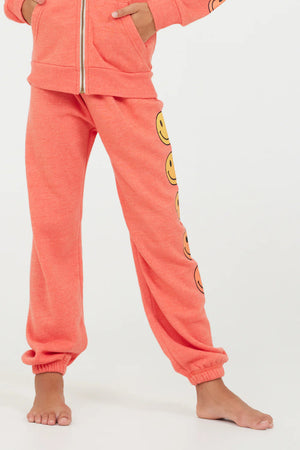 Vintage Havana- SMILEY SLEEVE ZIP HOODIE & Jogger Set