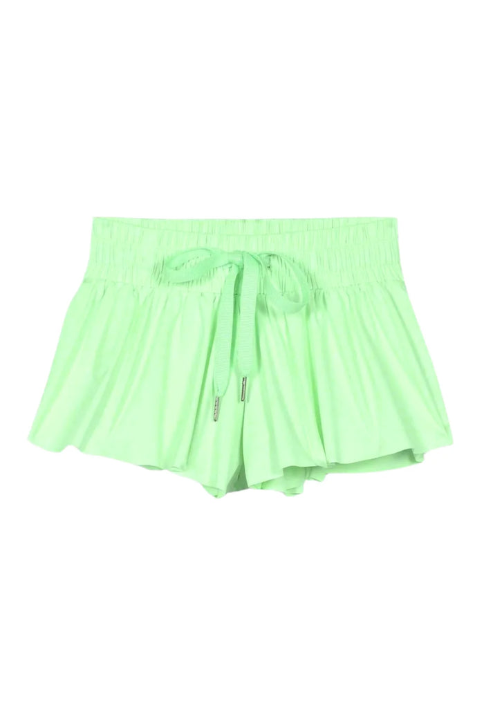 KATIEJ NYC- TWEEN FARRAH Tik Tok SHORTS (Seafoam)