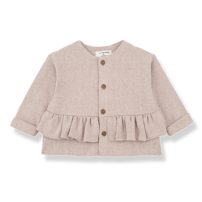 1 + in the family- VANESSA long sleeve t-shirt (nude)