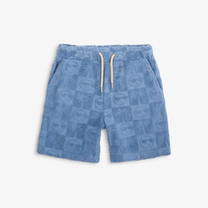 Appaman- Resort Terry Shirt & Shorts Set (Denim Blue)