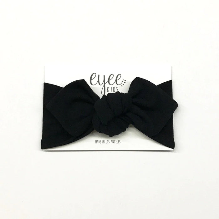 eyee kids Top Knot Headband  (Black)