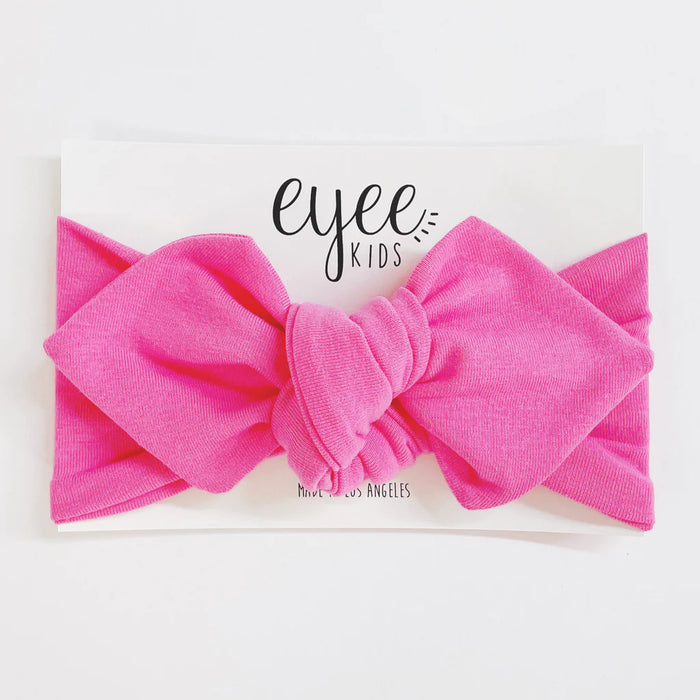 eyee kids -   Top Knot Headband  (Bubblegum Pink)