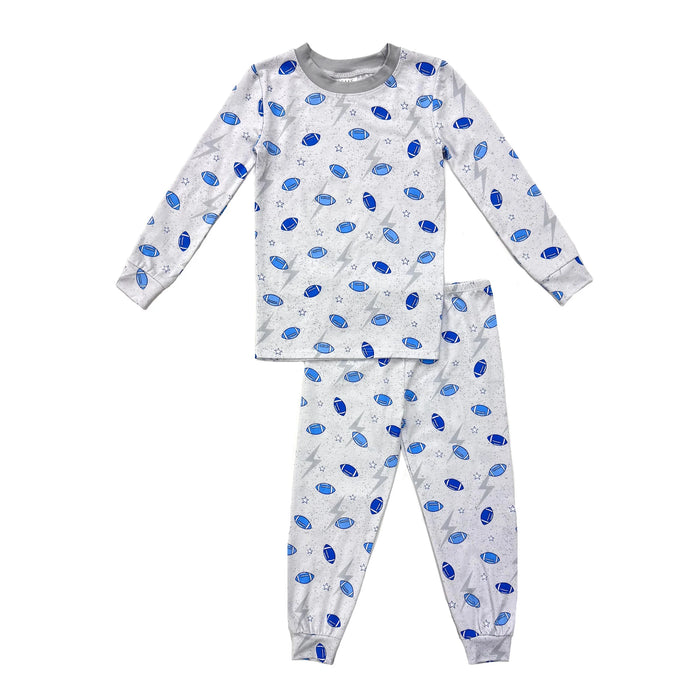 esme- Field Goal Long Sleeve Pjs Boys