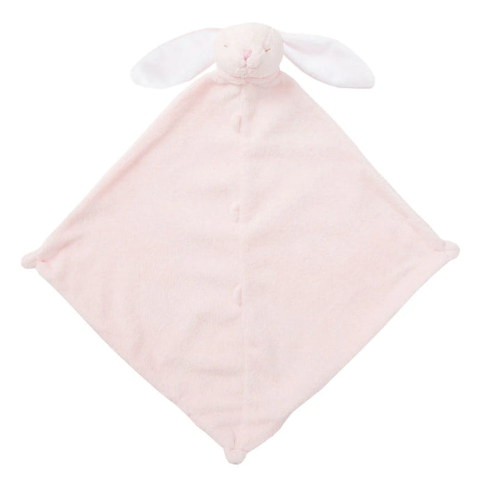 Angel Dear- Lovie Blankie - Bunny Pink - 13"X13"