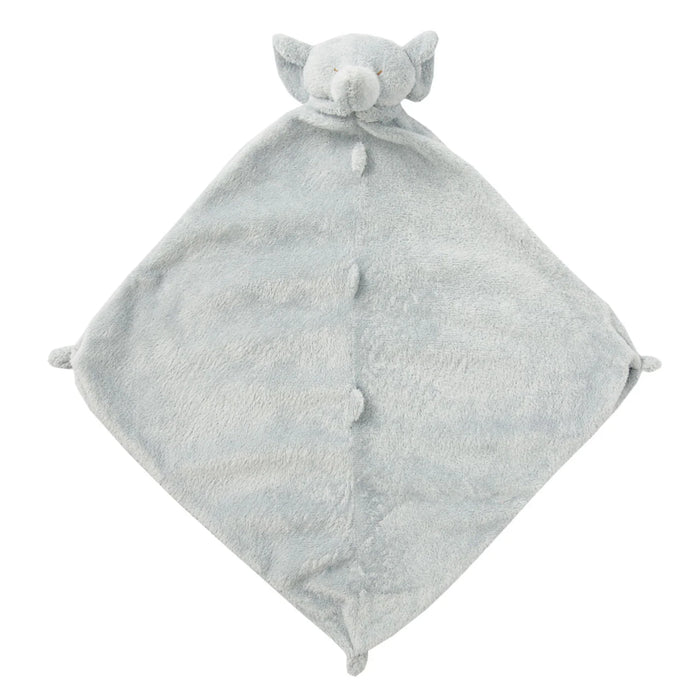 Angel Dear- Lovie Blankie - Elephant Grey - 13"X13"