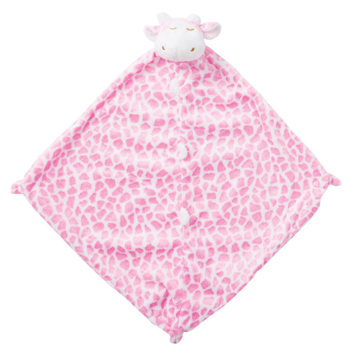 Angel Dear- Lovie Blankie - Giraffe Pink - 13"X13"