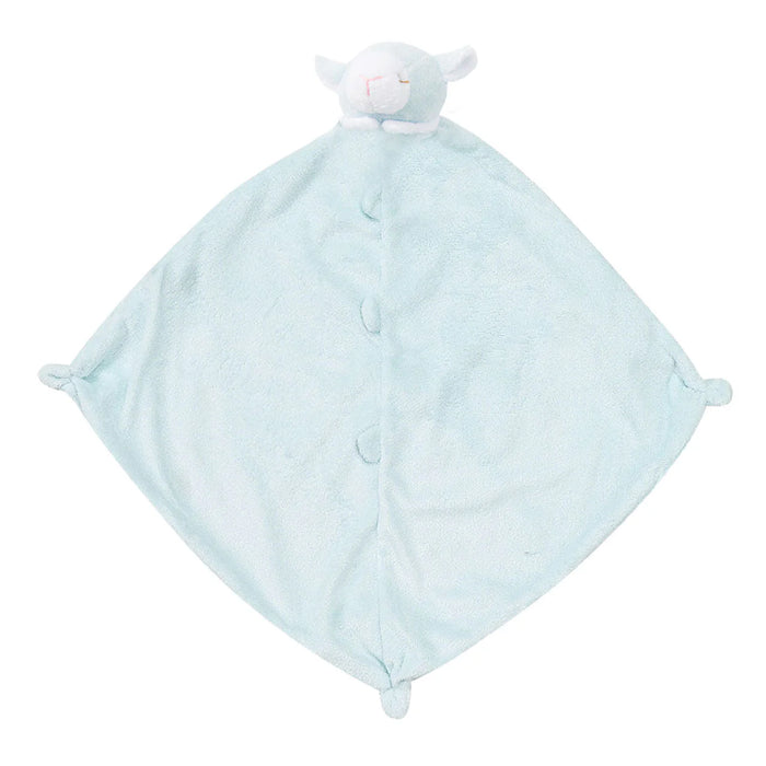 Angel Dear- Lovie Blankie - Lamb Blue - 13"X13"