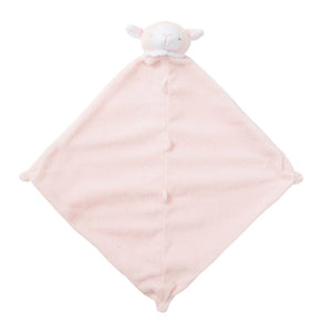 Angel Dear- Lovie Blankie - Lamb Pink - 13"X13"