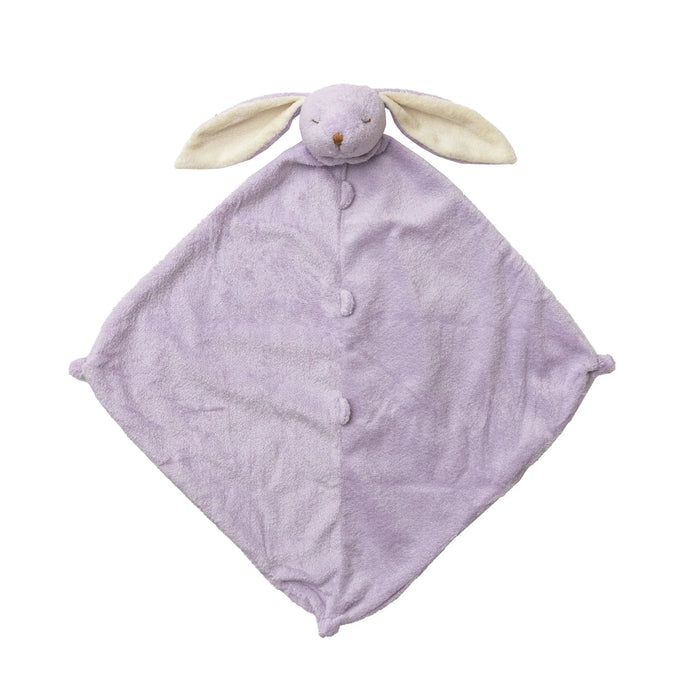 Angel Dear- Lovie Blankie - Lavender Bunny - 13"X13"