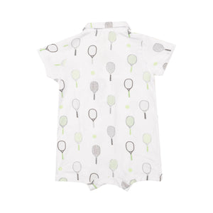 ANGEL DEAR- POLO SHORTIE - TENNIS GREEN