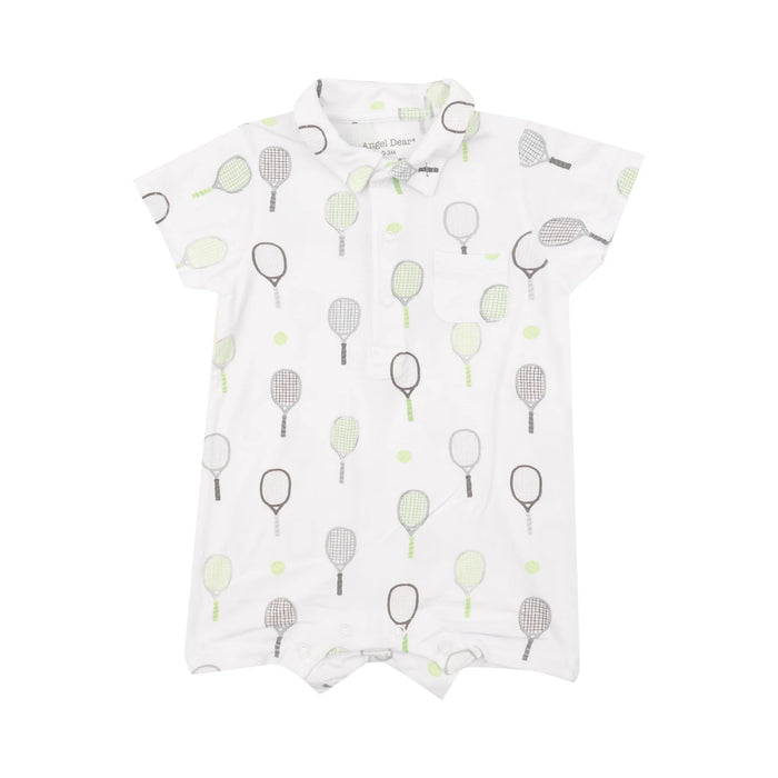 ANGEL DEAR- POLO SHORTIE - TENNIS GREEN