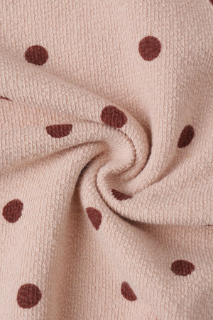Rylee + Cru- SPONGEY KNIT SET || POLKA DOT