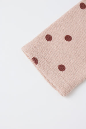 Rylee + Cru- SPONGEY KNIT SET || POLKA DOT
