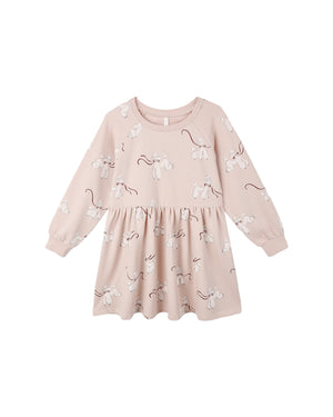 Rylee + Cru- RAGLAN DRESS || POODLES