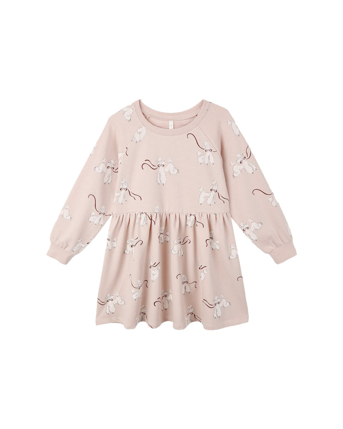 Rylee + Cru- RAGLAN DRESS || POODLES