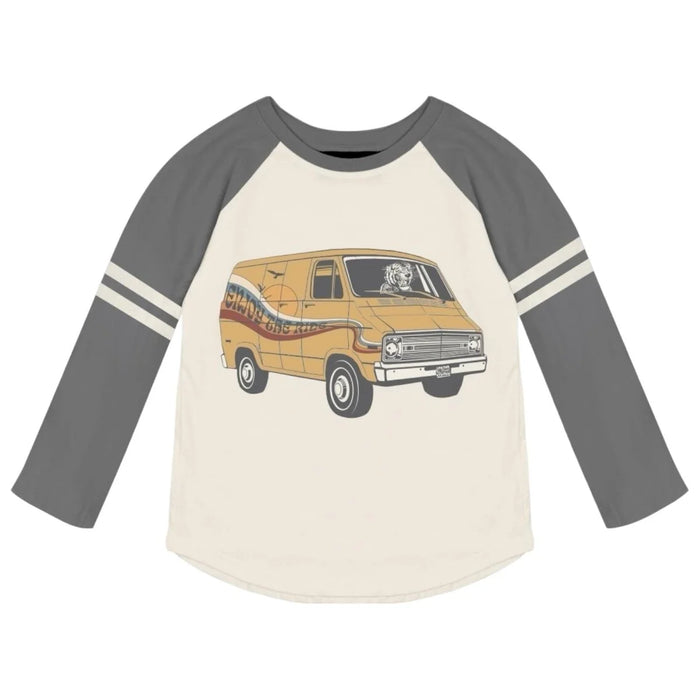 TINY WHALES- VANTASTIC LONG SLEEVE RAGLAN TSHIRT