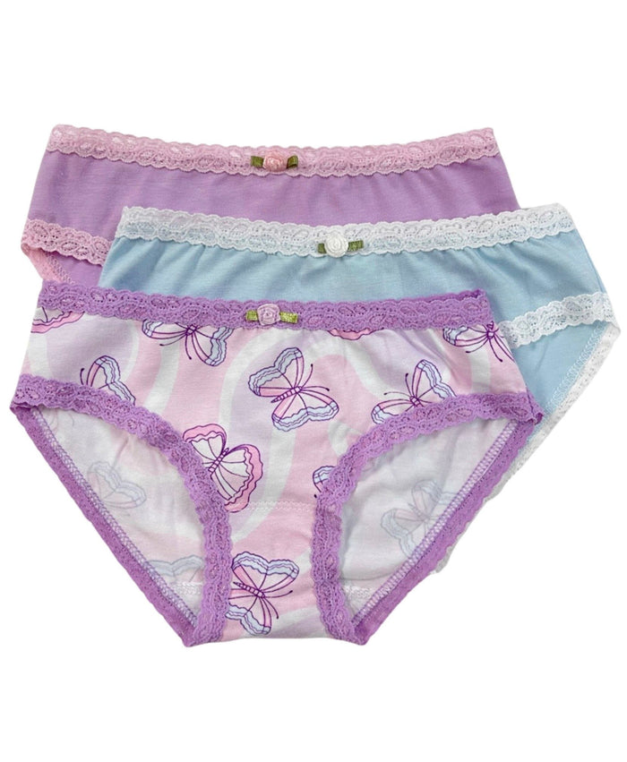 Esme- Butterfly Combo Panties (3-pack)