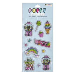 Iscream - Gumball Machine Puffy Stickers