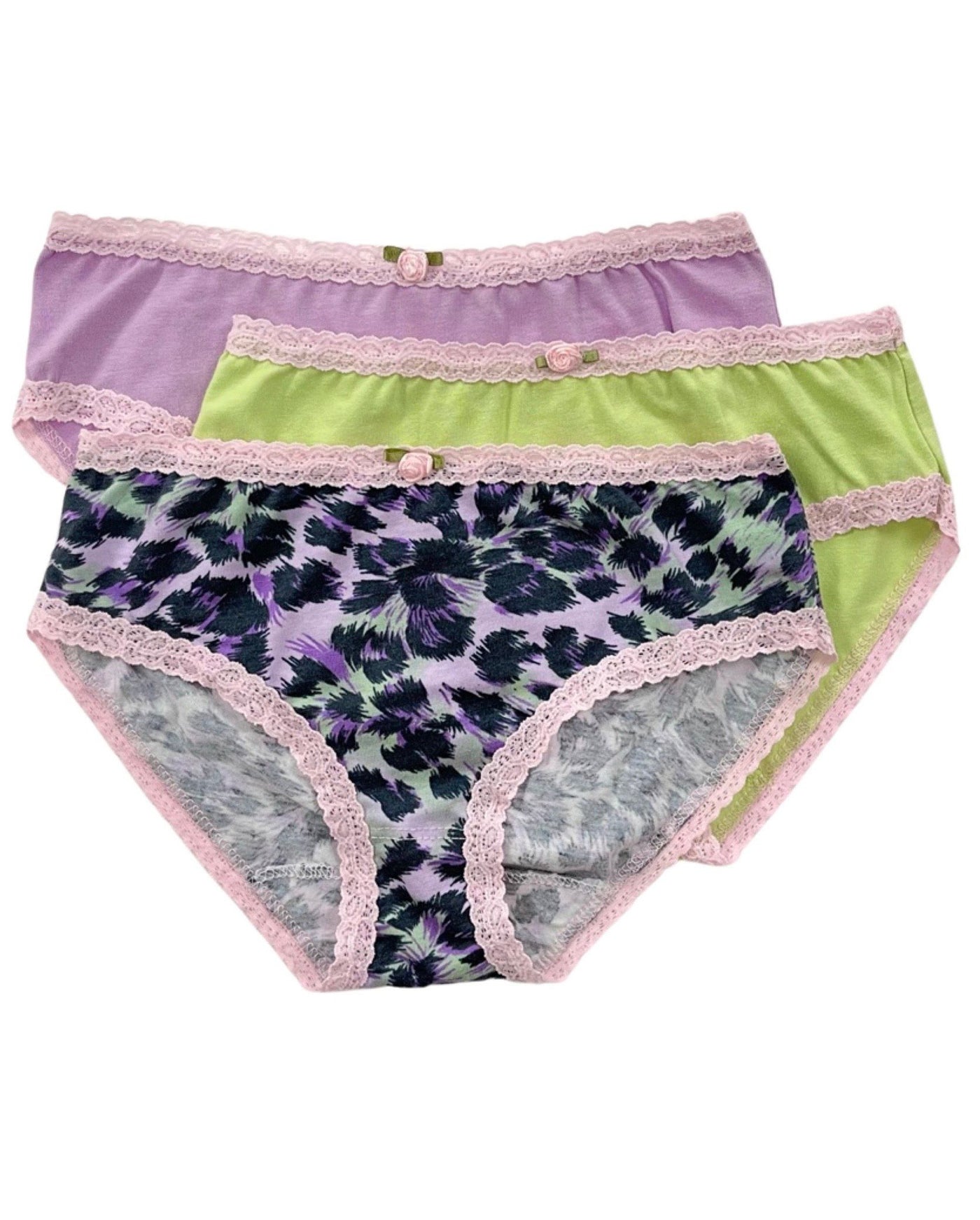 Esme- Purple Cheetah Combo Panties (3-Pack) – Ragg Tattoo