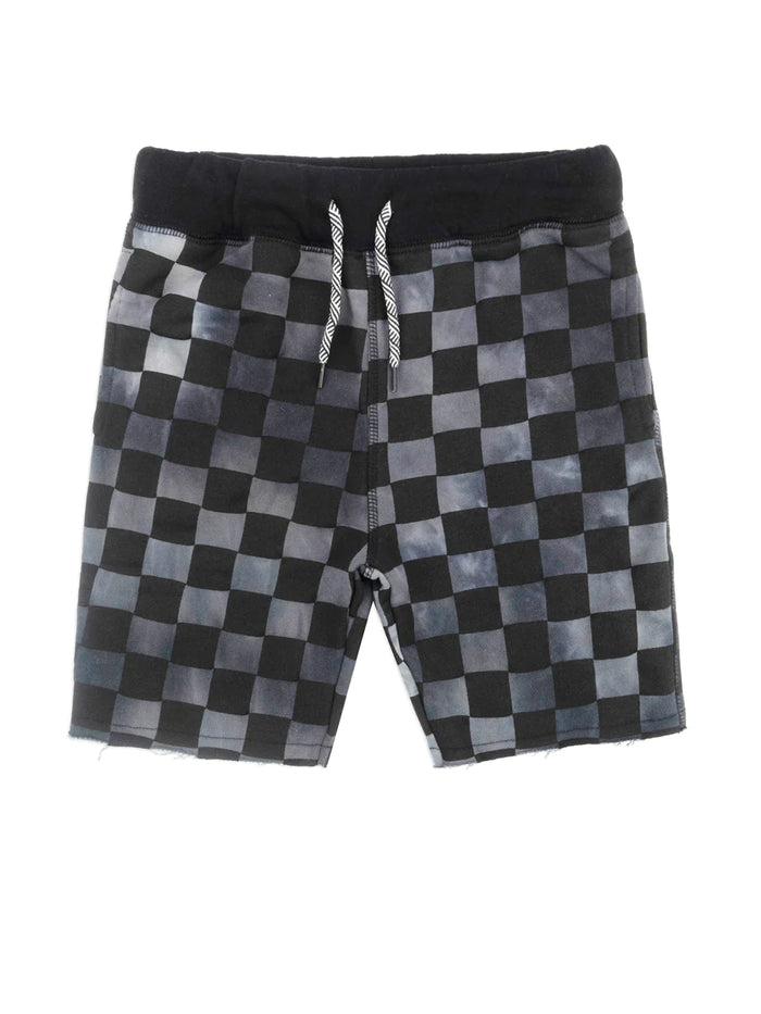 Appaman- Black Check Camp Shorts