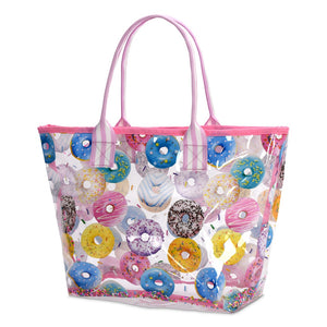 iscream - Go Do-Nuts Clear Tote Bag