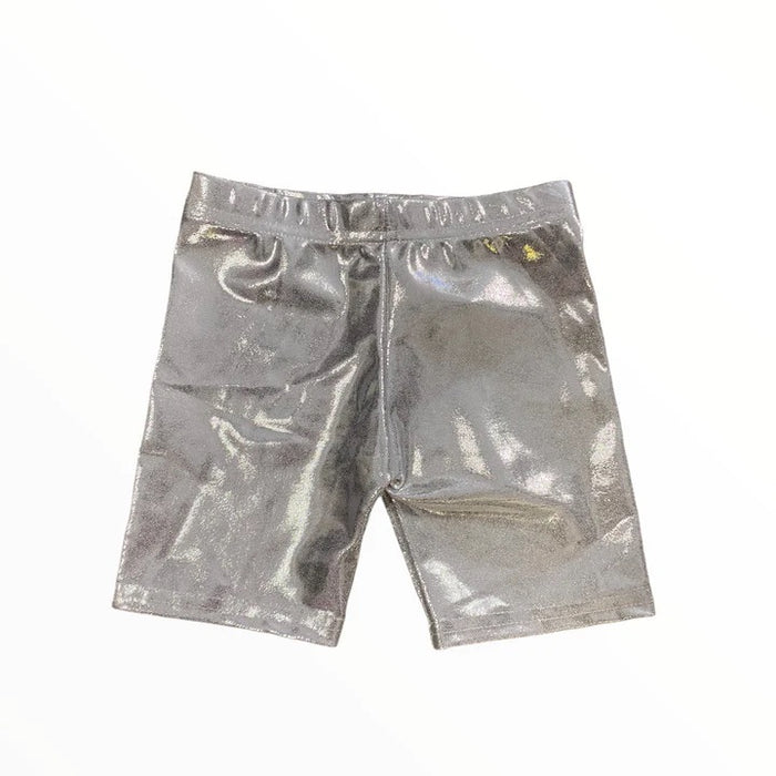 Dori Creations - Silver Lame Shorts