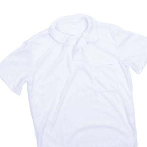 Shade Critters - White Terry Polo Shirt