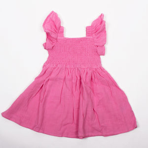 Shade Critters - Smocked Cover Up Dress Girls Pink