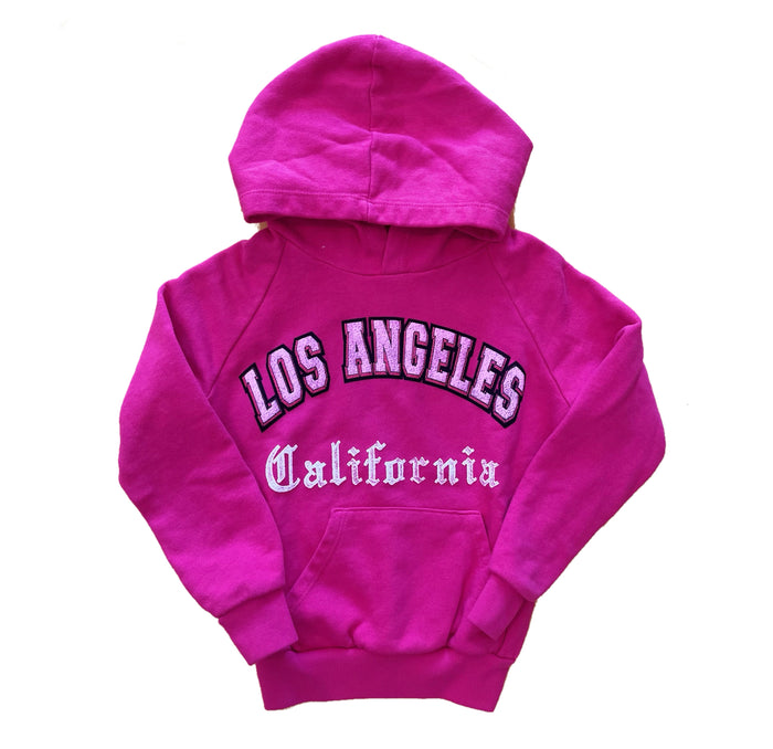 Californian Vintage- Pink LA Hoodie