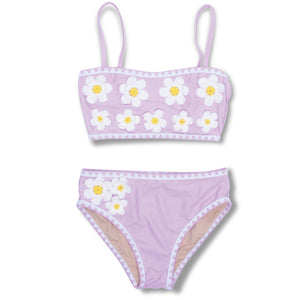 Shade Critters - Crochet Lavender Daisy Girls Bikini
