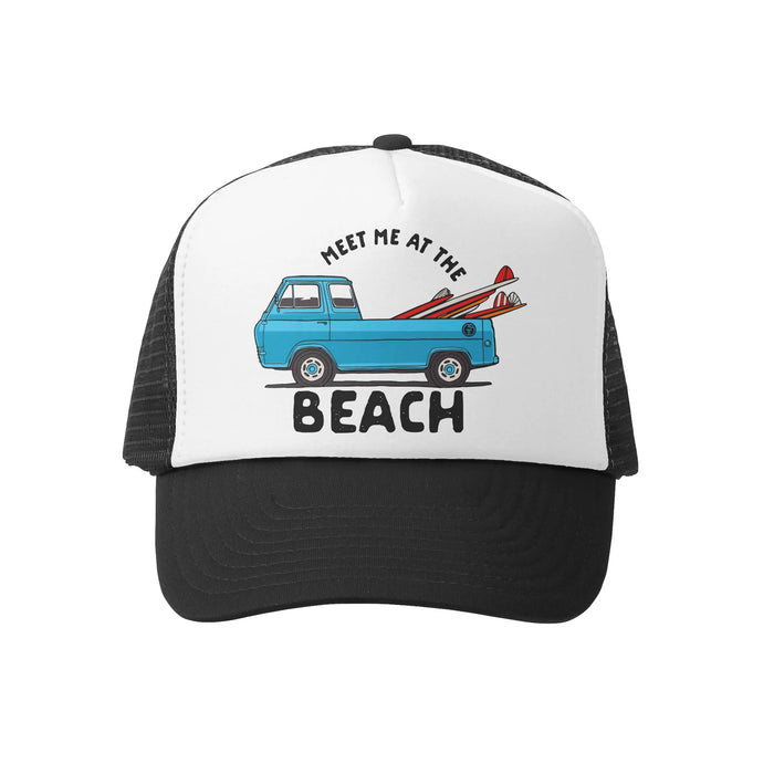 Grom Squad- Meet Me At The Beach Trucker Hat