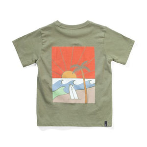 Munstrkids - Sunset Tee (Olivine)